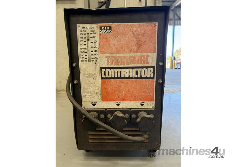 CIG Transarc Contractor 3 Phase ARC Welder