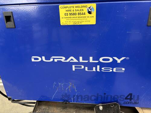 Duralloy Pulse Mig Welder w /Trolley