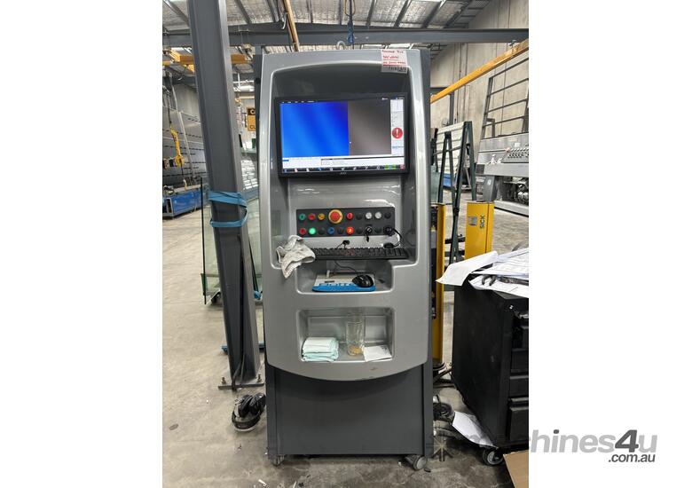 Bottero 353 BKM-R Float Glass Cutting Table + Free-Fall Rack