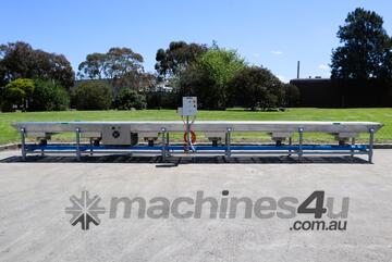 Stainless Steel Cooling Conveyor Mesh Belt - 8.5m Long