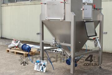 Flexible Screw Conveyors with Stainless Steel Hopper