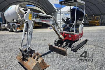 2019 Takeuchi TB215R Mini Excavator Rubber Track