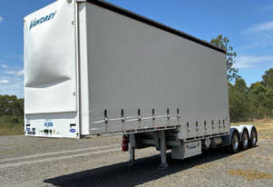 2021 Vawdrey VB S3 Tri Axle Drop Deck Curtainsider A Trailer