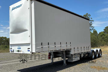 2021 Vawdrey VB S3 Tri Axle Drop Deck Curtainsider A Trailer