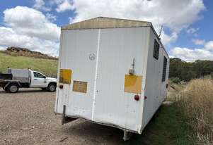 Circa 1982 Site Shed Trailer (Ex Council)