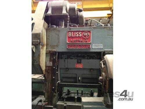 USED - Bliss - High Speed Press