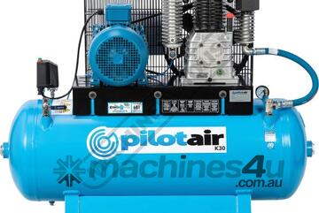 K30 Classic Industrial Series 3 Phase Reciprocating - Pilot Air Compressor 200 Litre / 7.5hp 30.8cfm