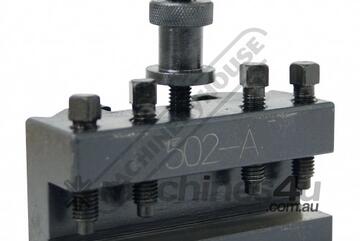 502-A Quick Change Toolpost Holder - Std 168mm Centre Height Suits Model A Toolpost