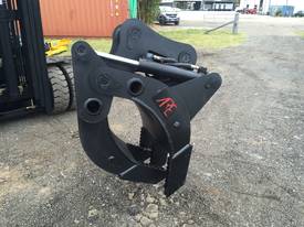 12 ton Excavator hydraulic Grab Grapple - picture1' - Click to enlarge