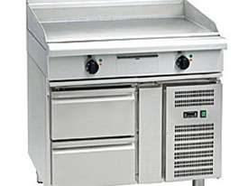Waldorf 800 Series GP8900E-RB - 900mm Electric Griddle - Refrigerated Base - picture0' - Click to enlarge