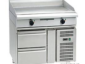 Waldorf 800 Series GP8900E-RB - 900mm Electric Griddle - Refrigerated Base - picture0' - Click to enlarge