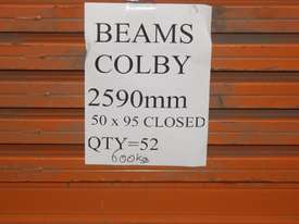 Colby Beams 2590mm 50 x 95mm Pallet Rack - picture1' - Click to enlarge