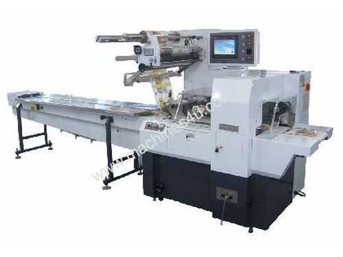 Horizontal Flow Wrapper (Electronic, Rotary Jaw)