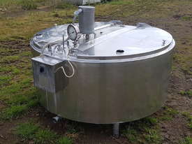 STAINLESS STEEL TANK, MILK VAT 900 LT - picture0' - Click to enlarge