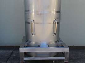 Stainless Steel Tapered Tank - picture0' - Click to enlarge