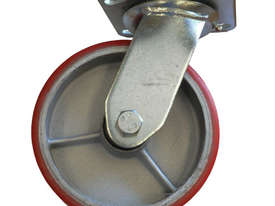 43038 - PU MOULDED CAST IRON WHEEL CASTOR(SWIVEL) - picture0' - Click to enlarge