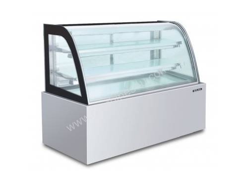 Semak CS1800-SS-3 Confectionery Showcase 1800 Curved Stainless