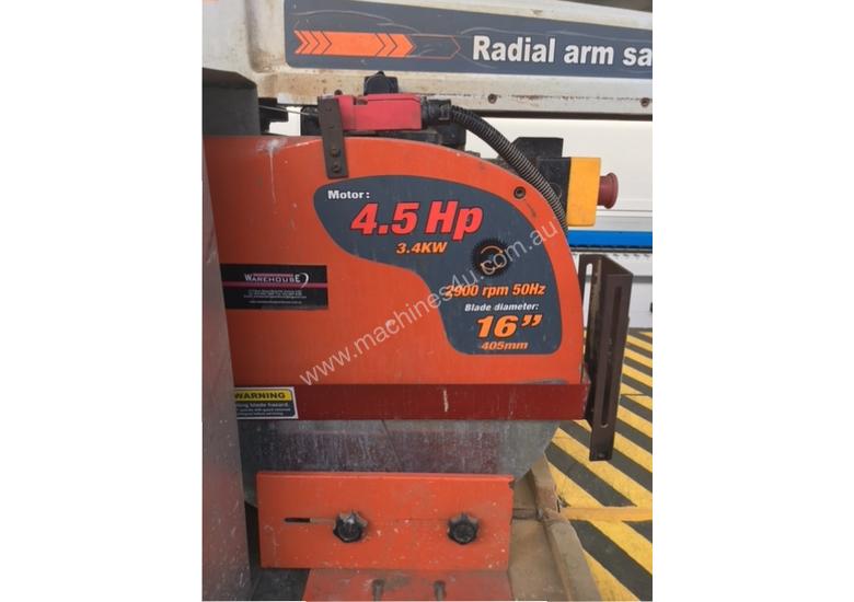 caption LEDA 620MM XCUT 4.5HP SAW WITH ROLLER TABLES