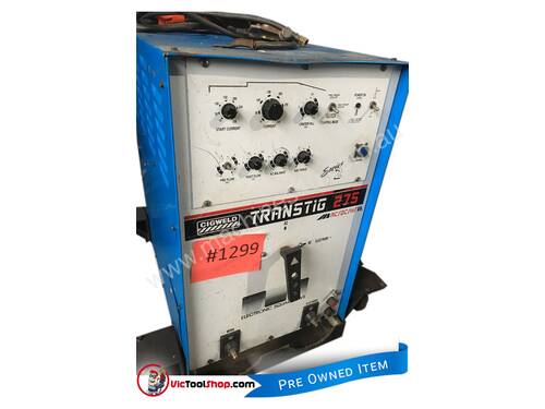 TIG Welder ACDC Cigweld Transtig 275 250 amp Aluminium Welding Machine