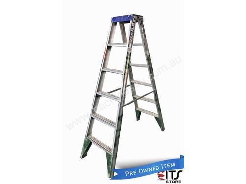 Bailey Aluminium Step Ladder 1.8 Meter Double Sided Industrial 120kg