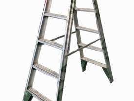 Bailey Aluminium Step Ladder 1.8 Meter Double Sided Industrial 120kg - picture1' - Click to enlarge