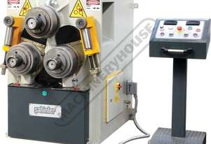 HPK-80 Section & Pipe Rolling Machine 80 x 80 x 8mm Angle Capacity Includes Digital Readout Display