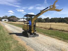 Excavator 2 Ton 25hp 3 Buckets,Stick Rake,Ripper  - picture2' - Click to enlarge