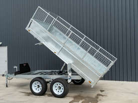 12ft x 6ft Tandem Axle Cage Tipping Trailer 4.5T - picture2' - Click to enlarge