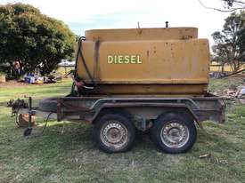 2,000 Litre Diesel Tanker On Tandem Trailer - picture0' - Click to enlarge
