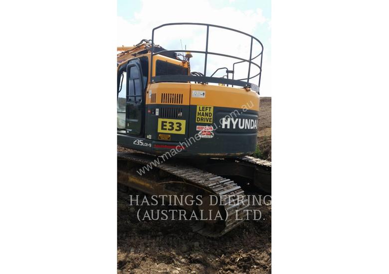 caption HYUNDAI CONSTRUCTION EQUIPMENT R235L CR Track Excavators