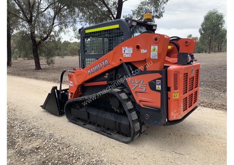 Used 2013 Kubota Kubota SLV75 Skid Steer Loader Tracked SkidSteers in