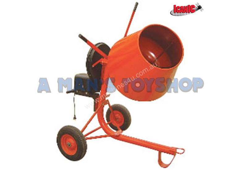New rok ROK CEMENT MIXER 3 5 CUFT 240V 2 BELTS Portable Concrete Mixer