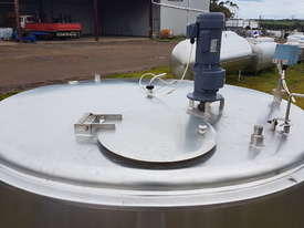 STAINLESS STEEL TANK, MILK VAT 3600 LT - picture1' - Click to enlarge