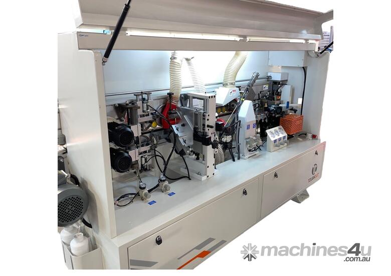 caption ToughCut Semi Automatic Hot Melt Edge Bander Nickel 35