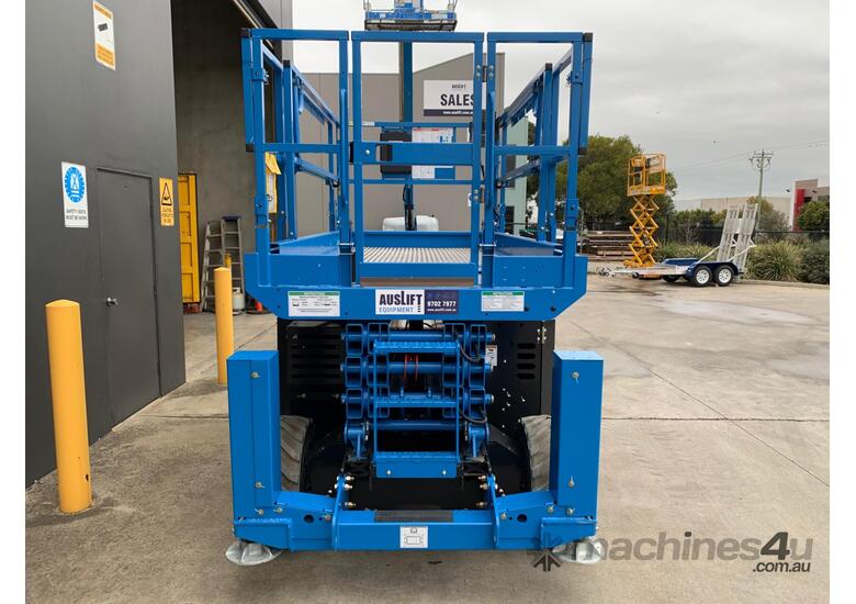 2018 Genie GS3369RT 33ft RT 4WD Scissor Lift – Built for Tough Terrain and Elevated Performance!