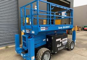 2018 Genie GS3369RT 33ft RT 4WD Scissor Lift Built for Tough Terrain and Elevated Performance!