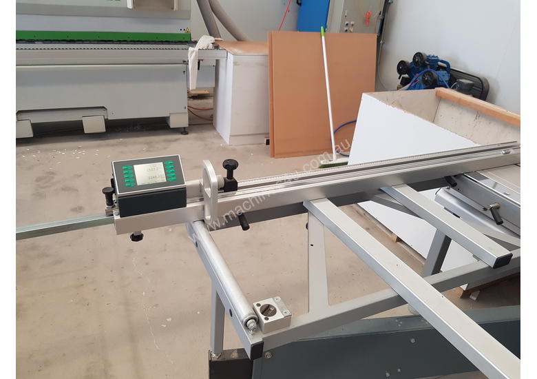 caption Selling all machineries. Altendorf Panel saw, Blum Mini Press, Edgebander & 2.5T Komatsu forklift