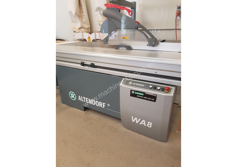 caption Selling all machineries. Altendorf Panel saw, Blum Mini Press, Edgebander & 2.5T Komatsu forklift
