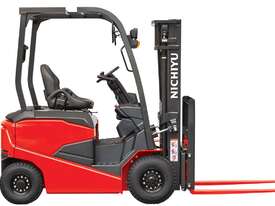 New Nichiyu 4 Wheel 2.5T Electric Counterbalance Forklift - picture1' - Click to enlarge