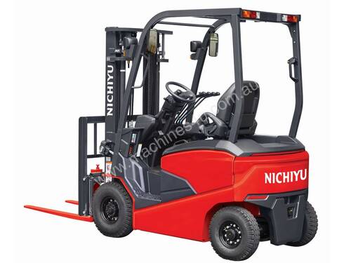 New Nichiyu 4 Wheel 2.5T Electric Counterbalance Forklift
