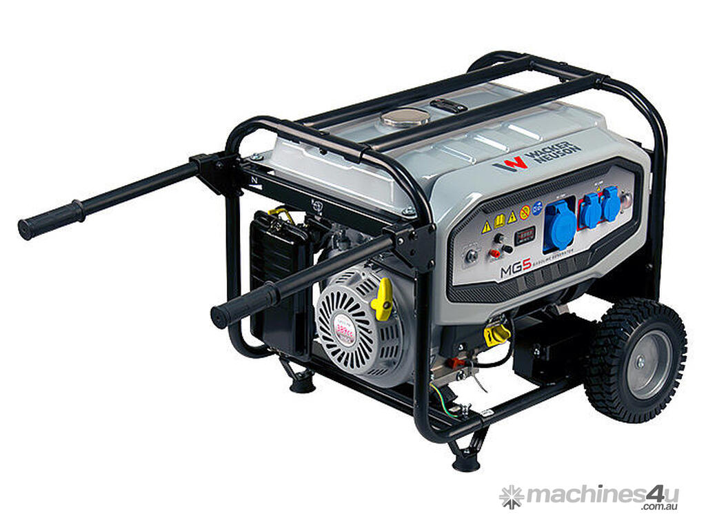 Buy New 2020 wacker neuson MG5 Tradie Generators in NORTH GEELONG, VIC