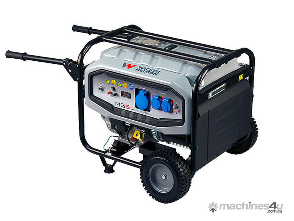 Buy New 2020 wacker neuson MG5 Tradie Generators in NORTH GEELONG, VIC