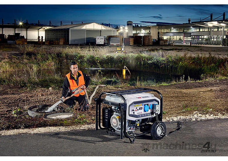 caption Wacker Neuson MG5 Generator