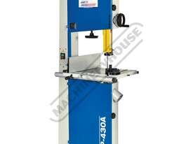BP-430A Wood Band Saw 2 Blade Speeds - 488 & 1010m/min & Includes Automatic Electronic Motor Braking - picture0' - Click to enlarge
