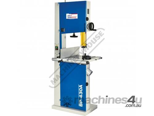 BP-430A Wood Band Saw 2 Blade Speeds - 488 & 1010m/min & Includes Automatic Electronic Motor Braking