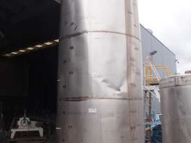 Stainless Steel Mixing Tank (Vertical), Capacity: 15,000Lt - picture0' - Click to enlarge