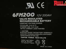 Vision 6FM200 Valve Rechargeable Battery - picture0' - Click to enlarge