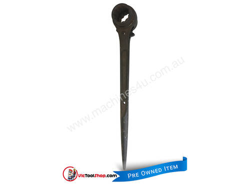 Podger Wrench 36mm & 41mm Sidchrome Ratchet Bar Scaffolding Wrench and Riggers Spanner (440mm long)