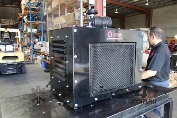 100CFM Hydraulic Screw Air Compressor - Vehicle Mounted, Air on Demand, Hydraulic Powered System!