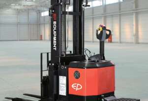 New EP Walk behind Reach Stackers / No Licence Required / 4.8m Lift / 1500kg Lift Cap New EP Walk behind Reach Stackers / No Licence Required / 4.8m Lift / 1500kg Lift Cap